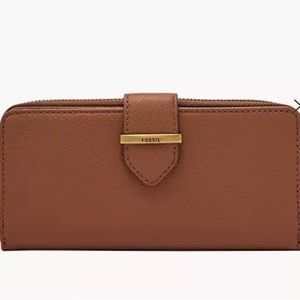 Fossil Leather Clutch Wallet